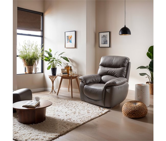 Sillón relax eléctrico ESPRIT Gris