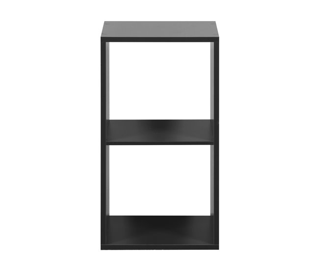 Estantería CUBOX 2 huecos Negro