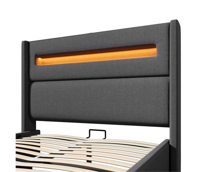 Canapés abatibles Gris