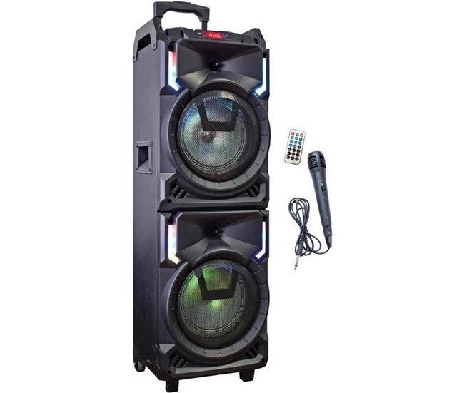 Altavoz Bluetooth Portátil con Micrófono MS01XXL Negro