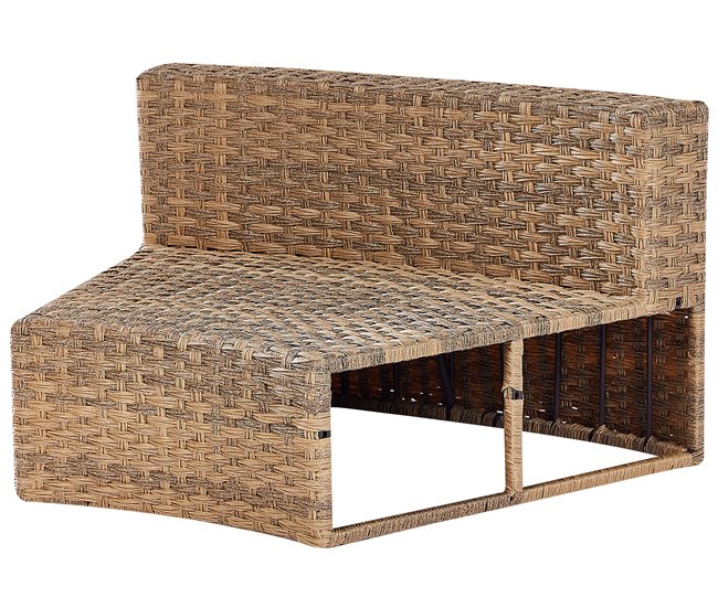 Beliani Conjunto de jardín SEVERO Arena