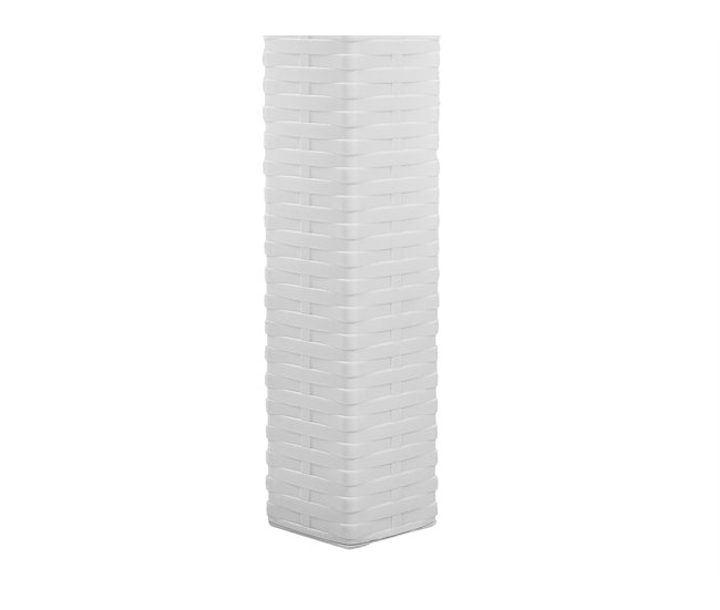Beliani Mesa de jardín FOSSANO 80x80 Blanco