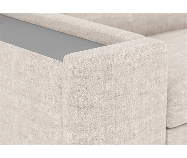 Chaise longue con cama HOXTON Beige