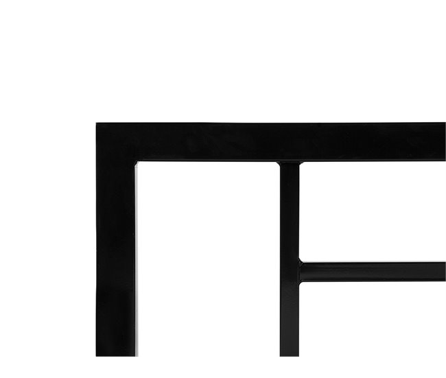 Beliani Cama Acero CUSSET 147x209 Blanco