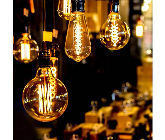 Bombilla LED Gigante 7hSevenOn Vintage Amarillo