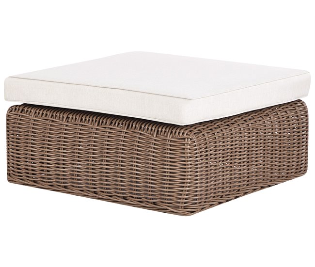 Beliani Conjunto longue PALERMO Marron Claro