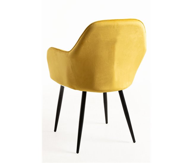 Silla Chic Black Amarillo