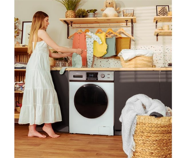 Cecotec Lavadora de carga frontal Bolero Dresscode 7410 Inverter Blanco