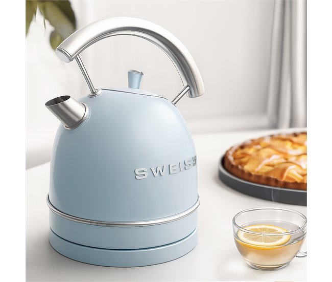 Hervidor eléctrico KTL6  SWEISS Azul