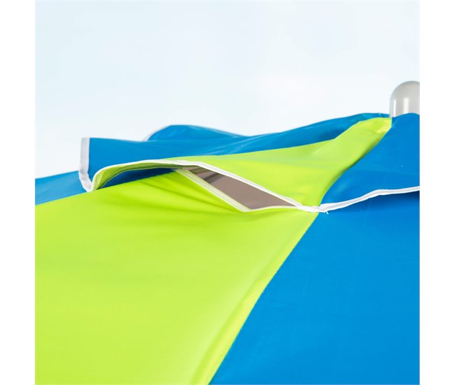 Aktive Sombrilla playa con funda (envío aleatorio) Azul/ Verde