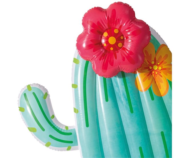 Colchoneta hinchable INTEX cactus Verde
