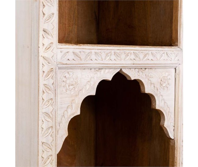 Estantería de madera Blanco