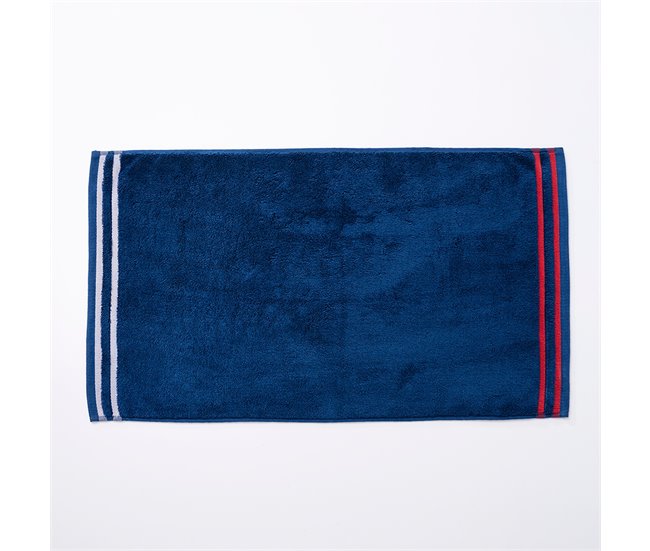 Alfombra de baño 100% Algodón 800GSM rizo teñido El Ganso Azul Marino