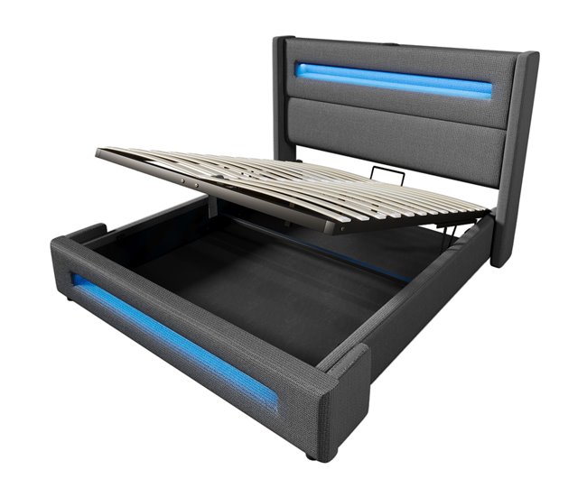 Canapés abatibles Gris