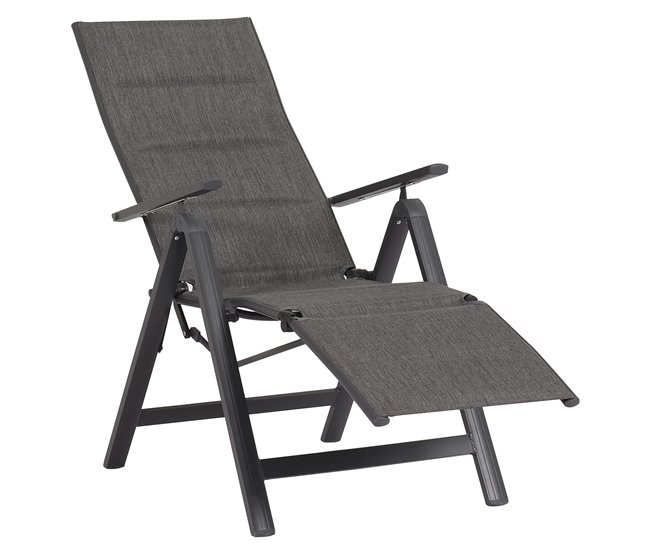 Silla de jardín JADE color gris  Gris Oscuro