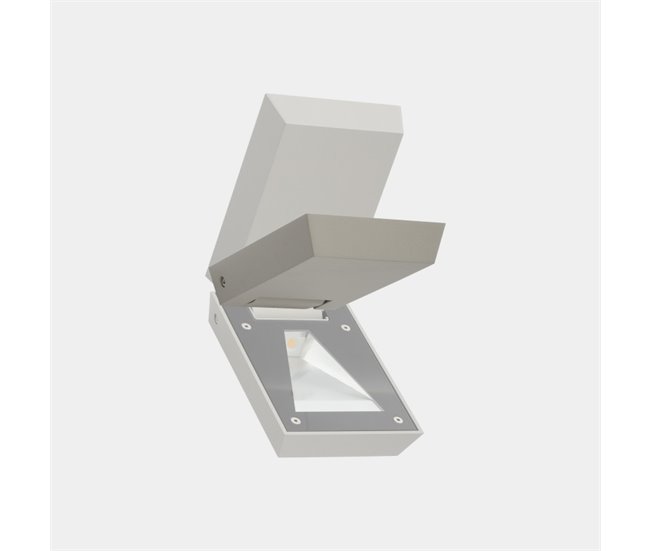 LEDS·C4 Proyector Ip66 Blade Small Led 12W Blanco Cálido - 3000K On-Off Gris 1170Lm Gris