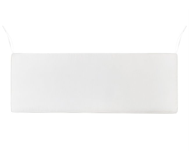 Beliani Cojines de asiento VIVARA Blanco/ Beige