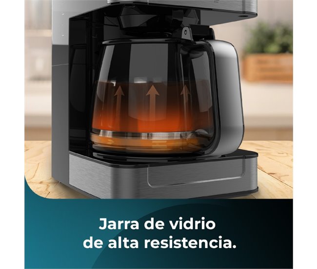 Cecotec Cafetera de goteo Coffee 56 Time Inox