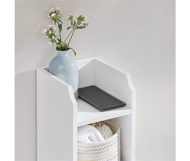 Pequeño mueble de almacenamiento Blanco