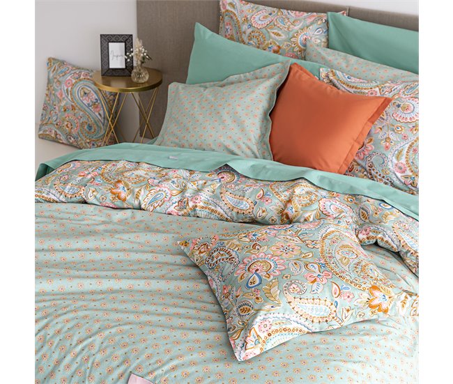 Funda nórdica reversible de algodón ARGUN 