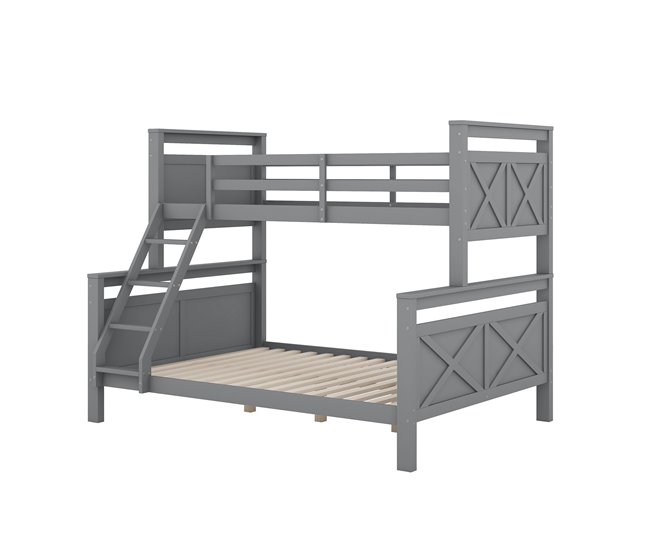 Cama litera 145x205 Gris