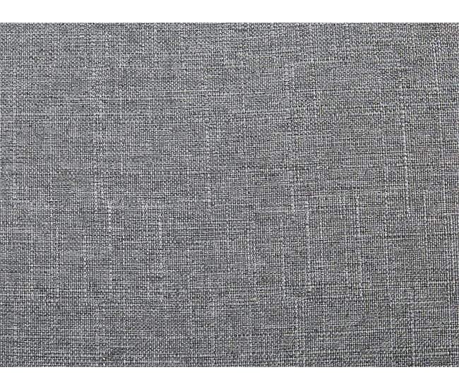 Beliani Sofá de 3 plazas Poliéster ASNES Gris Claro