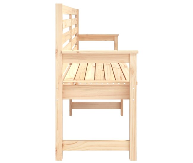 Banco De Jardín 203x48 Blanco