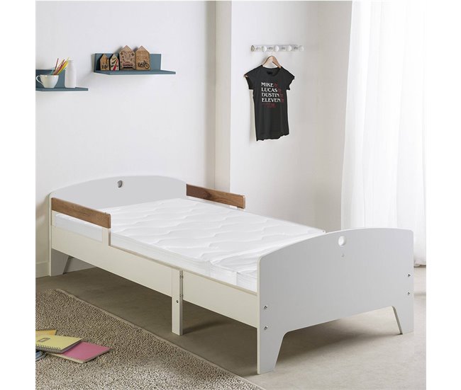 Colchón Evolutivo 90X140/170/200, 15 cm Blanco