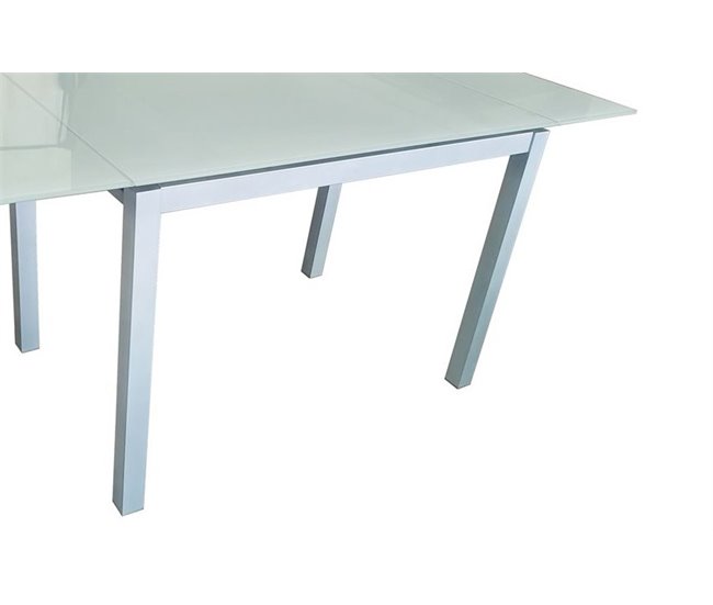 Mesa de cocina extensible_DIAMOND II Blanco