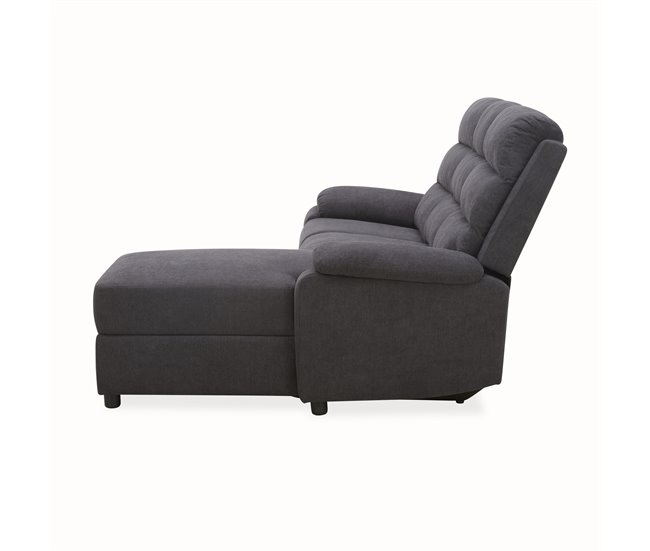 Chaise longue relax eléctrica AMANDA Gris