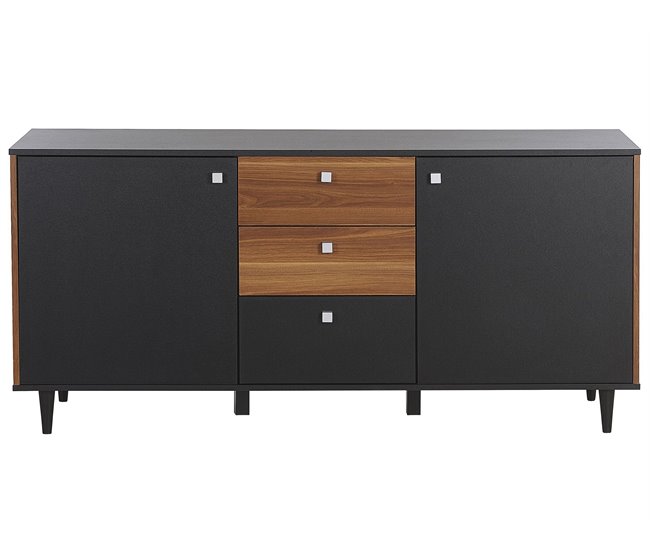 Beliani Aparador KURO Negro