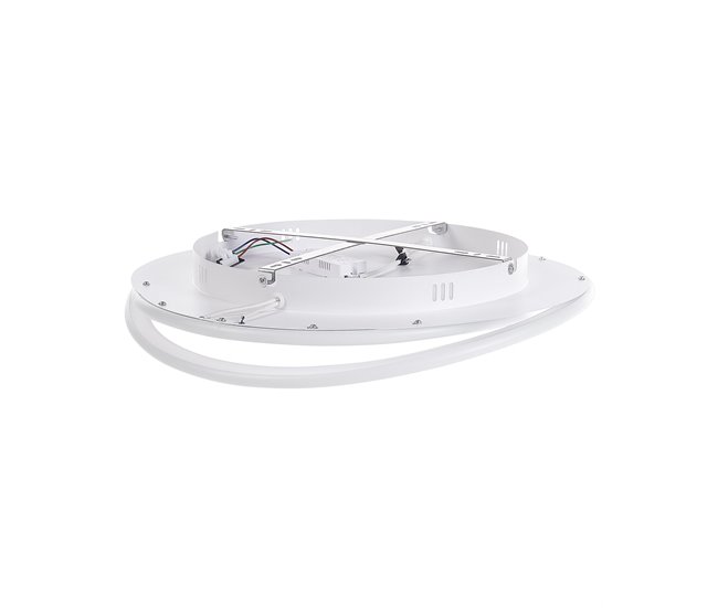 Beliani Lámpara de techo LEYLAN Blanco