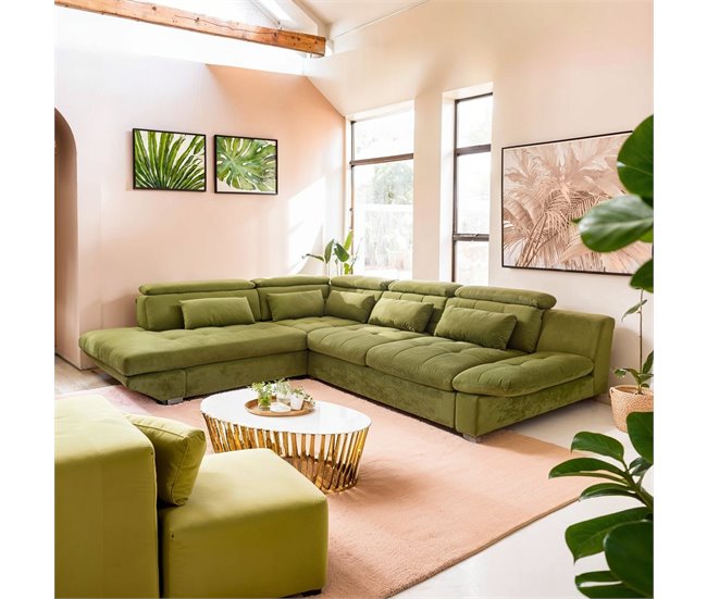 Rinconera convertible en cama ETERNITY Verde