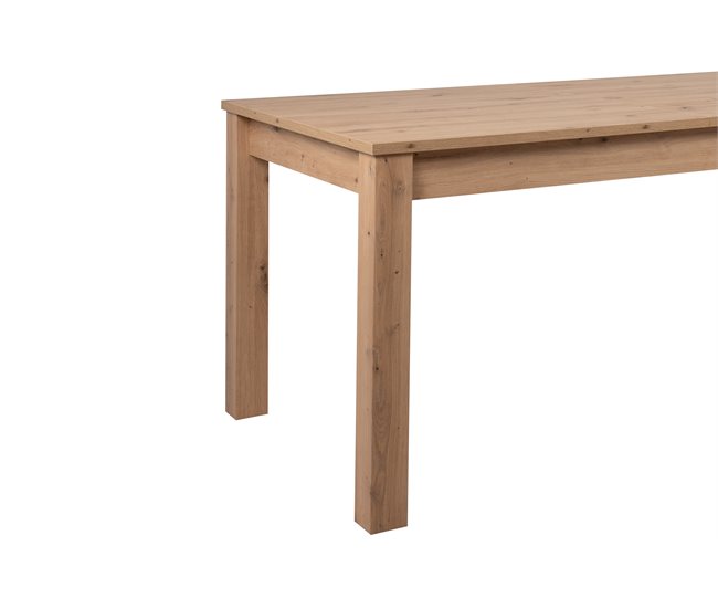 Mesa de comedor extensible BERGEN Roble