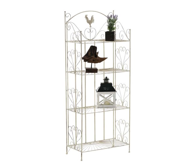 Estantería de pie - Mia - Metal 61 Beige