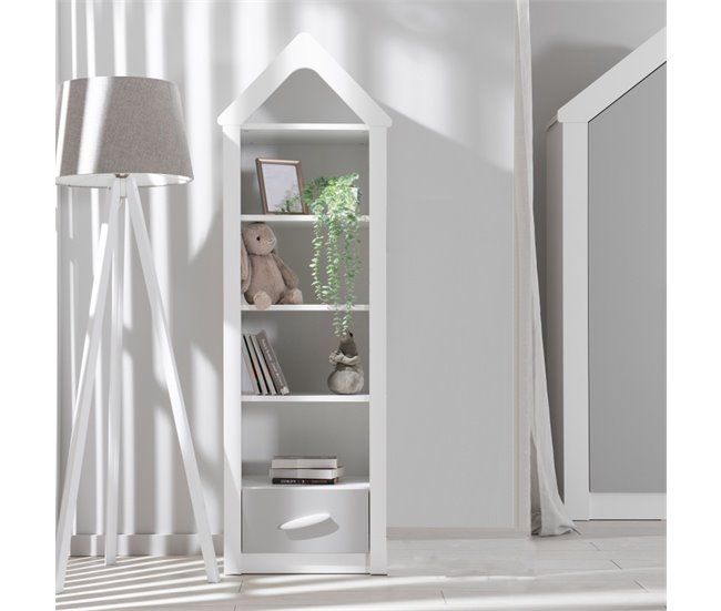 Estantería casita 47 Blanco