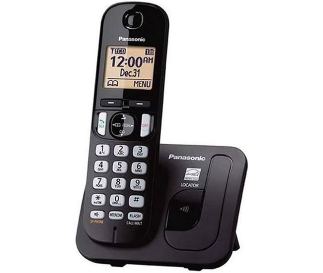 Teléfono Fijo Negro