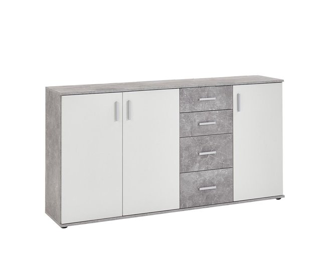 Aparador ALBI Blanco/ Gris
