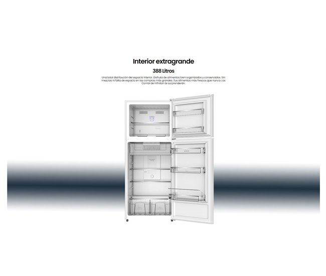 Frigorifico Dos Puertas Infiniton FG-420TD76WES, 388 l Blanco
