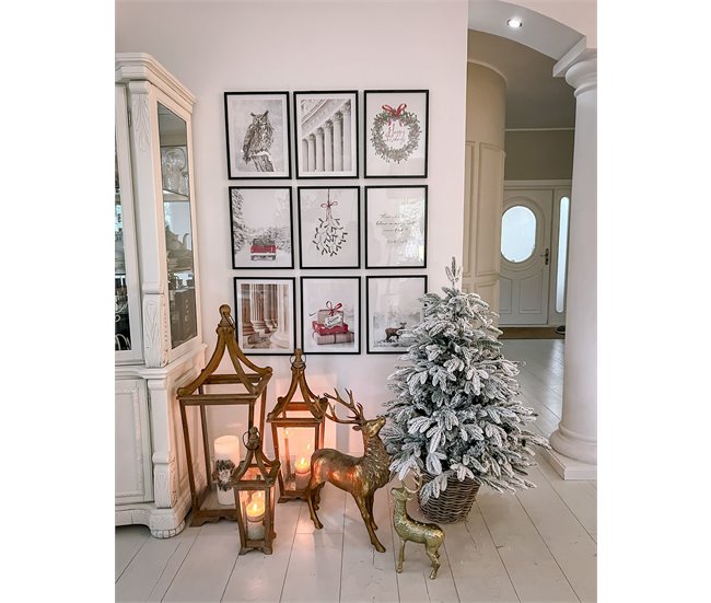 Beliani Árbol de Navidad BASSIE 