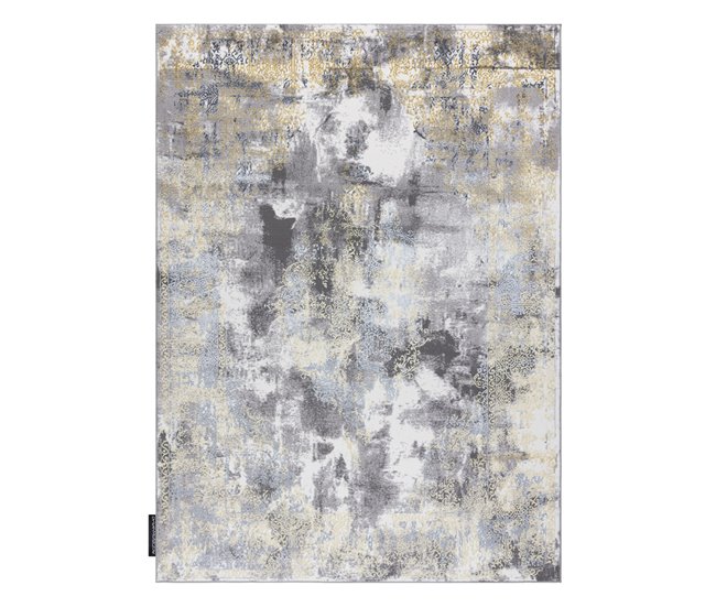 Alfombra DE LUXE moderna 6754 - Structural 120x170 Crema