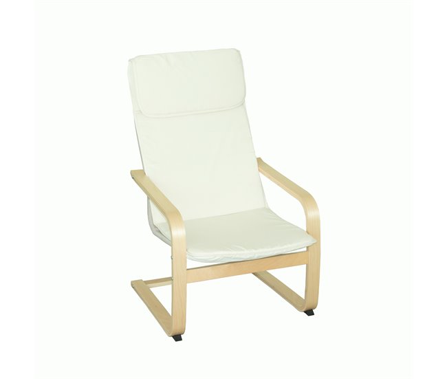 Sillón de tela PAZ Beige