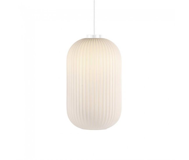 Lámpara de techo Milford 20 Cristal Nórdico Blanco