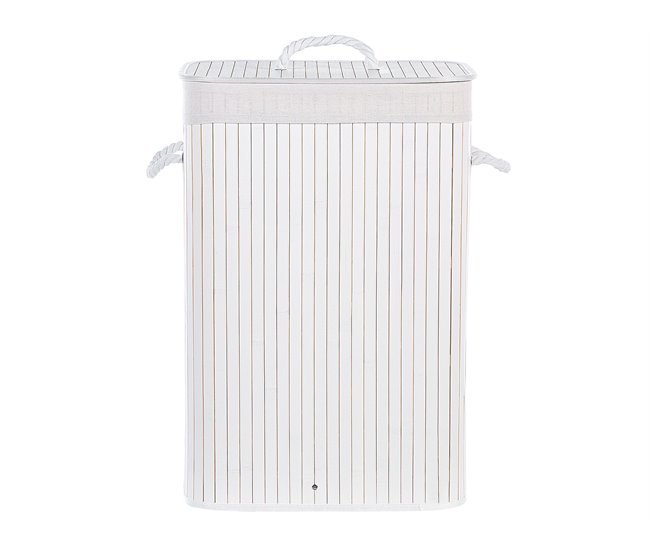 Beliani Cestas para la ropa KOMARI Blanco