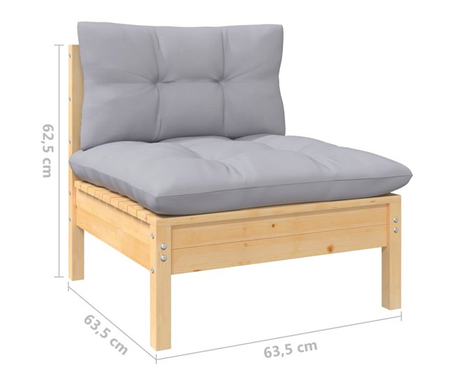 Conjuntos de jardin Gris