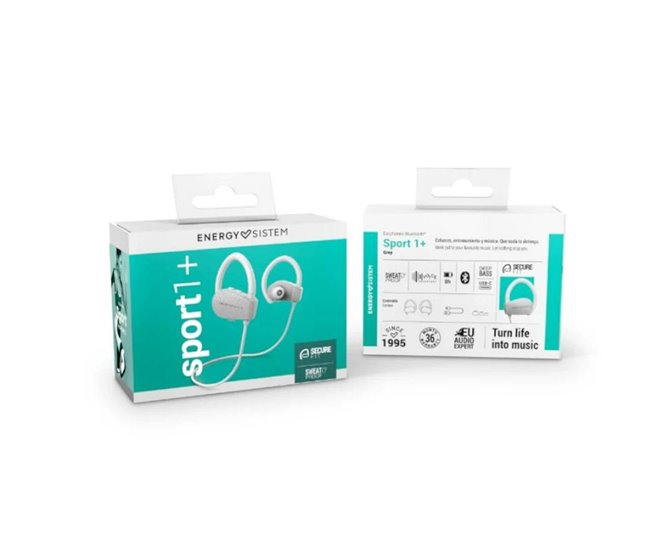 Auriculares in Ear Bluetooth Sport 1+ Gris