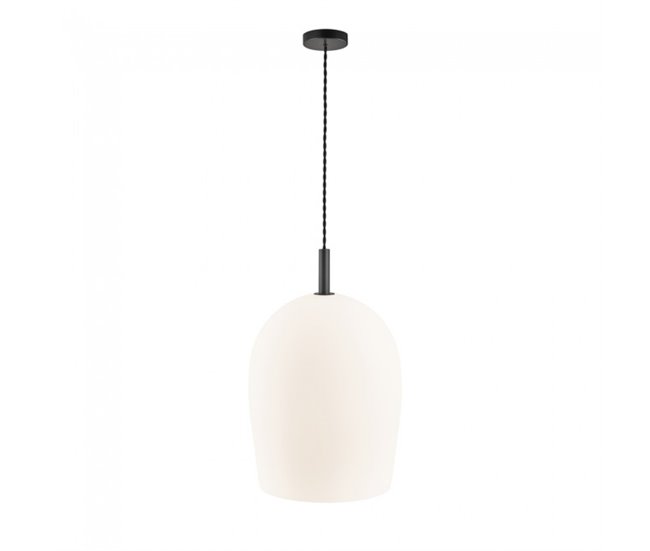 Lámpara de techo Uma 30 Opal Cristal Nórdico Blanco