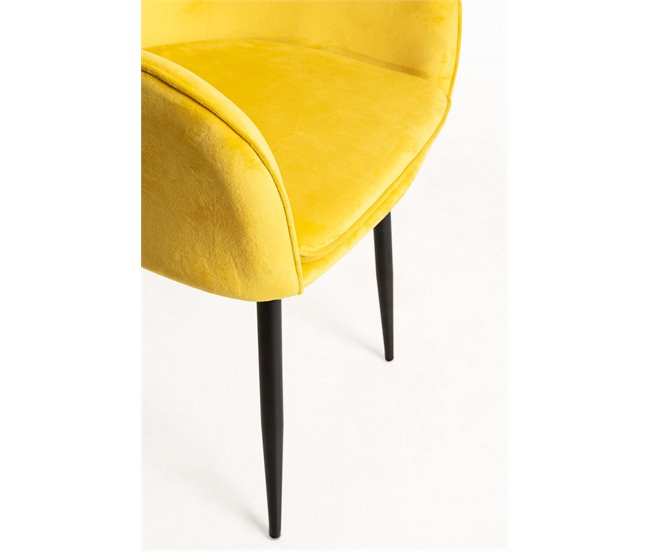 Silla Chic Black Amarillo