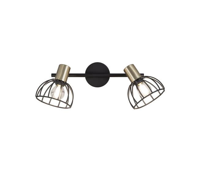 Foco BERMEO varias luces de la marca BSS Negro