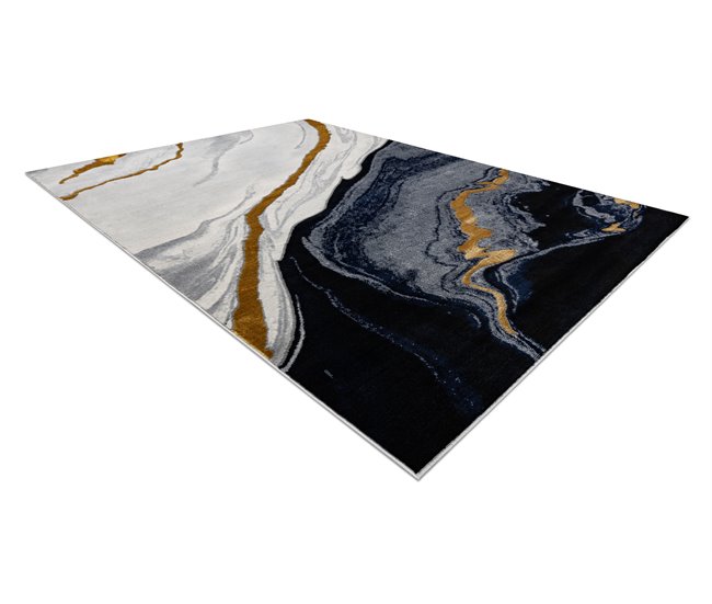 Alfombra EMERALD exclusivo 1017 glamour 240x330 Azul